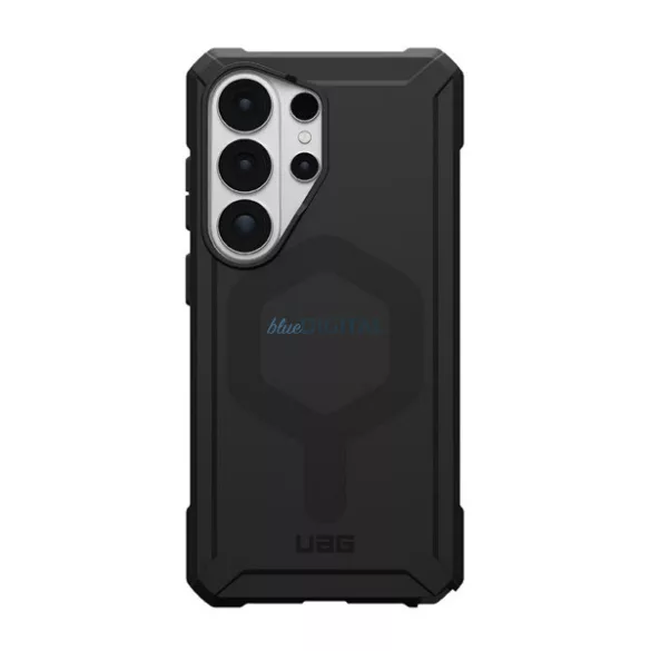 UAG ESSENTIAL szilikon telefonvédő (erős ütésállóság, légpárnás sarok, MagSafe) FEKETE Samsung Galaxy S26 Ultra (SM-S948)