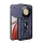 Defender szilikon telefonvédő (ütésállóság, tartógyűrű, kameravédő) SÖTÉTKÉK Honor Magic 8 Lite