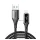 JOYROOM STARTALK adatkábel (USB - lightning, 3A, PD gyorstöltő, LED jelzés, 120cm) FEKETE Apple IPAD, IPAD 2, IPAD (3rd Generation)
