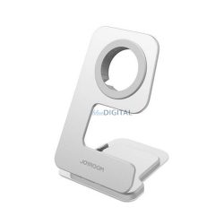   JOYROOM asztali töltőállvány (wireless, Apple Watch töltő, összehajtható) EZÜST Apple iPhone 8 4.7, iPhone 8 Plus 5.5, iPhone X 5.8