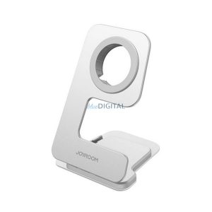 JOYROOM asztali töltőállvány (wireless, Apple Watch töltő, összehajtható) EZÜST Apple iPhone 8 4.7, iPhone 8 Plus 5.5, iPhone X 5.8