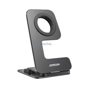 JOYROOM asztali töltőállvány (wireless, Apple Watch töltő, összehajtható) FEKETE Apple iPhone 8 4.7, iPhone 8 Plus 5.5, iPhone X 5.8