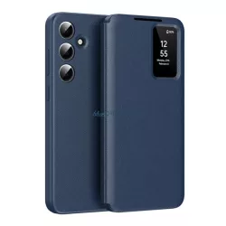   Tok álló (aktív FLIP, oldalra nyíló, Smart View Cover) SÖTÉTKÉK Samsung Galaxy S25 FE (SM-S731)