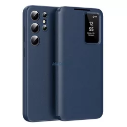   Tok álló (aktív FLIP, oldalra nyíló, Smart View Cover) SÖTÉTKÉK Samsung Galaxy S26 Ultra (SM-S948)