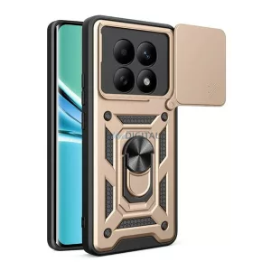 Defender szilikon telefonvédő (ütésállóság, tartógyűrű, kameravédő) ARANY Xiaomi Redmi Note 15 5G