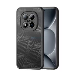   DUX DUCIS AIMO szilikon telefonvédő (ütésállóság, kameravédő, matt, hullám) FEKETE Xiaomi Redmi Note 15 Pro Plus 5G