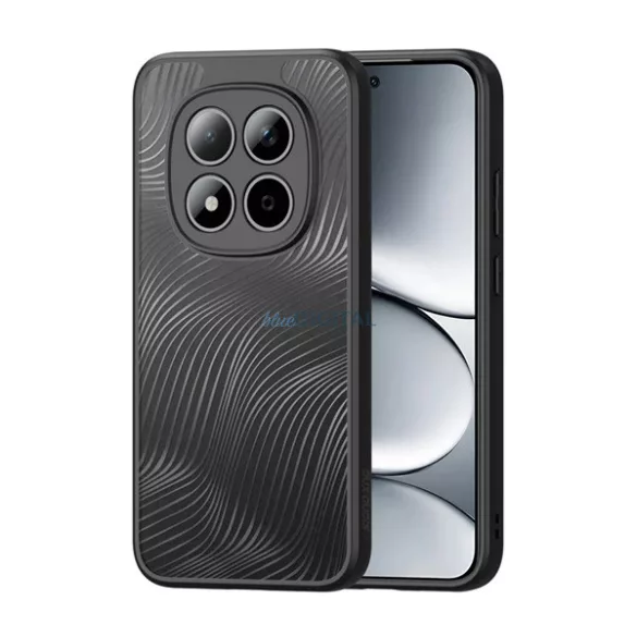 DUX DUCIS AIMO szilikon telefonvédő (ütésállóság, kameravédő, matt, hullám) FEKETE Xiaomi Redmi Note 15 Pro 5G