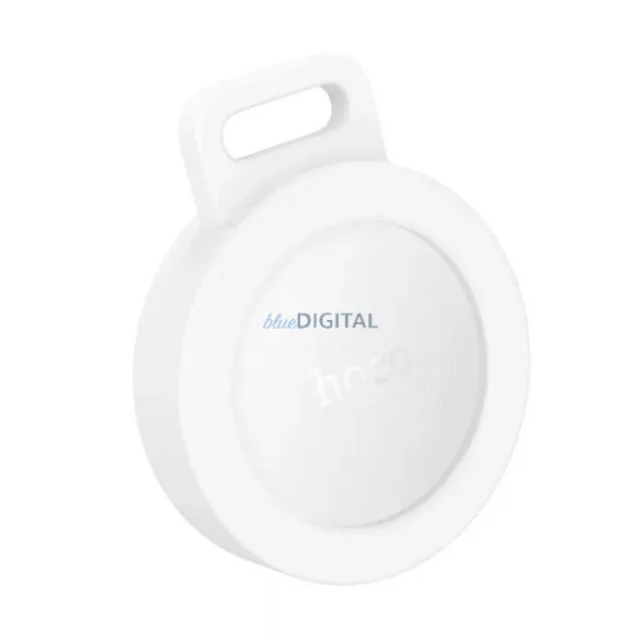 HOCO E101 bluetooth nyomkövető (kulcstartóra, táskára, autóba, valós idejű nyomkövetés, Android/iOS kompatibilis) FEHÉR