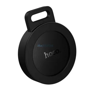 HOCO E101 bluetooth nyomkövető (kulcstartóra, táskára, autóba, valós idejű nyomkövetés, Android/iOS kompatibilis) FEKETE