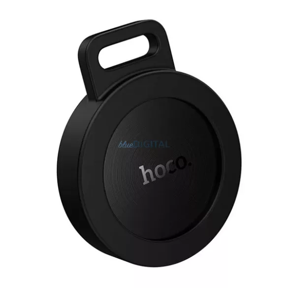 HOCO E101 bluetooth nyomkövető (kulcstartóra, táskára, autóba, valós idejű nyomkövetés, Android/iOS kompatibilis) FEKETE