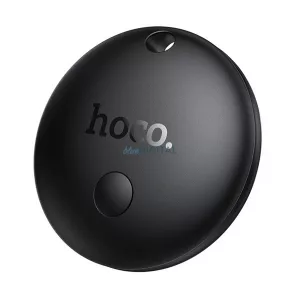 HOCO E93A bluetooth nyomkövető (kulcstartóra, táskára, autóba, valós idejű nyomkövetés, Android kompatibilis) FEKETE