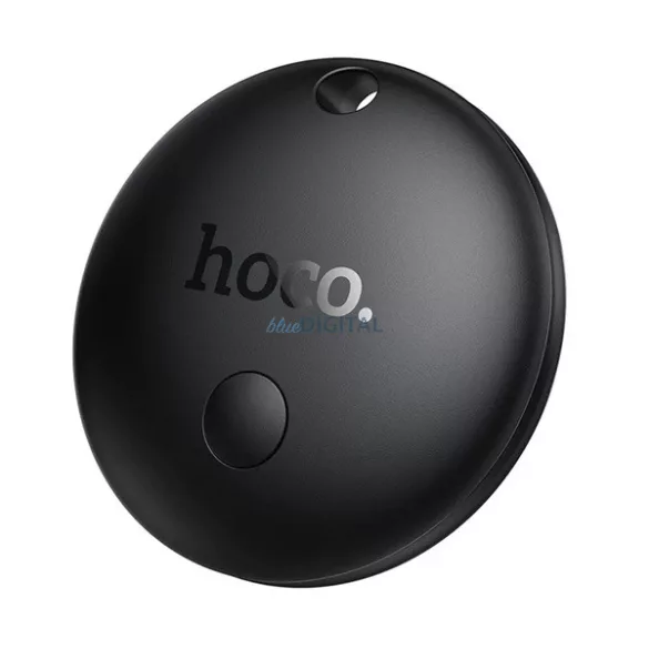 HOCO E93A bluetooth nyomkövető (kulcstartóra, táskára, autóba, valós idejű nyomkövetés, Android kompatibilis) FEKETE