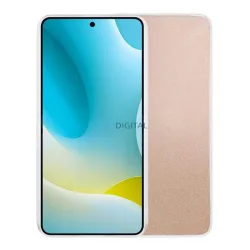   Szilikon telefonvédő (műanyag belső, csillogó hátlap) ARANY Xiaomi Redmi Note 15 5G
