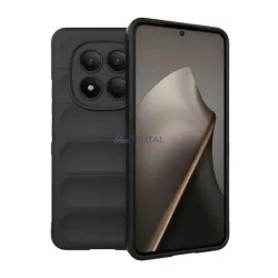   Szilikon telefonvédő (ütésállóság, kameravédő, 3D) FEKETE Xiaomi Redmi Note 15 Pro 4G