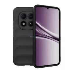   Szilikon telefonvédő (ütésállóság, kameravédő, 3D) FEKETE Xiaomi Redmi Note 15 Pro Plus 5G