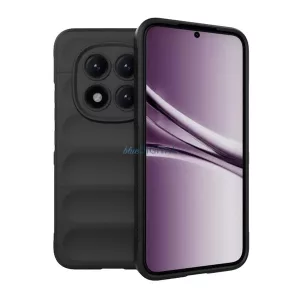 Szilikon telefonvédő (ütésállóság, kameravédő, 3D) FEKETE Xiaomi Redmi Note 15 Pro Plus 5G