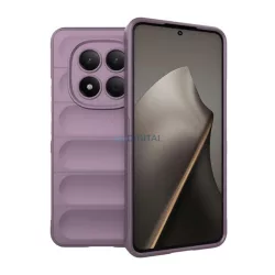   Szilikon telefonvédő (ütésállóság, kameravédő, 3D) LILA Xiaomi Redmi Note 15 Pro 4G