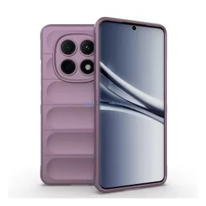 Szilikon telefonvédő (ütésállóság, kameravédő, 3D) LILA Xiaomi Redmi Note 15 5G