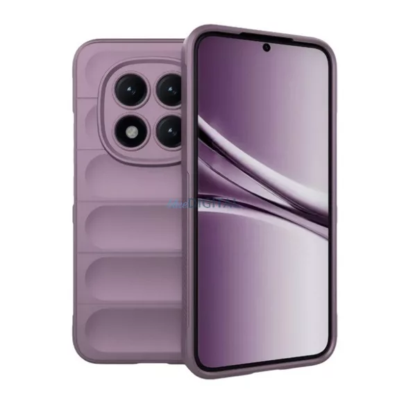 Szilikon telefonvédő (ütésállóság, kameravédő, 3D) LILA Xiaomi Redmi Note 15 Pro Plus 5G