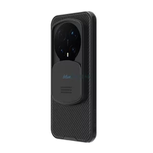 NILLKIN CAMSHIELD PRO szilikon telefonvédő (ütésállóság, kameravédő, csíkos) FEKETE Honor Magic 8 Pro