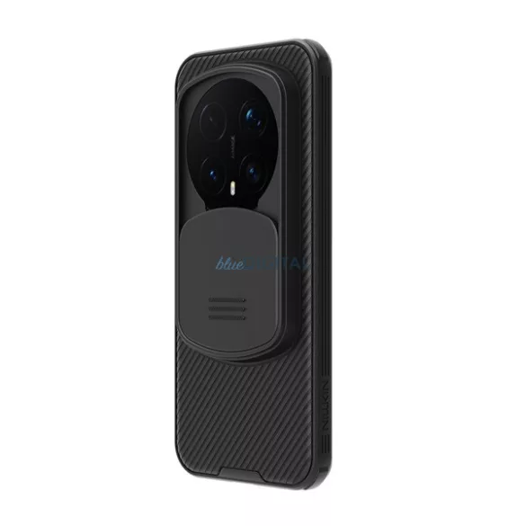 NILLKIN CAMSHIELD PRO szilikon telefonvédő (ütésállóság, kameravédő, csíkos) FEKETE Honor Magic 8 Pro