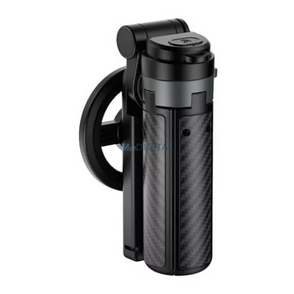 XO SS25 szelfibot (univerzális, 360°, állítható, bluetooth távkioldó, 40cm, mágneses) FEKETE