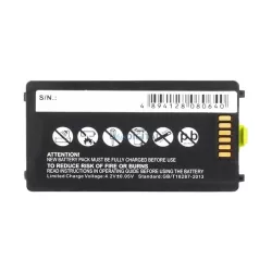   CAMERON SINO LI-Polymer akku (3.7V / 2500mAh, Zebra MC3100, MC3190, MC3190G kompatibilis) FEKETE