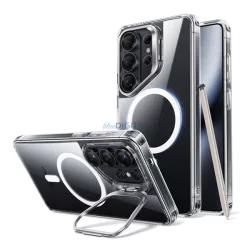   ESR CLASSIC HYBRID szilikon telefonvédő (ütésállóság, légpárnás sarok, kitámasztó, MagSafe) ÁTLÁTSZÓ Samsung Galaxy S26 Ultra (SM-S948)