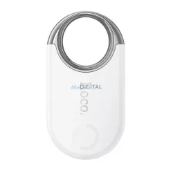   HOCO E98A bluetooth nyomkövető (kulcstartóra, táskára, valós idejű nyomkövetés, Android kompatibilis) FEHÉR