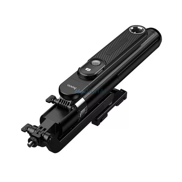 HOCO K32 szelfibot (univerzális, tripod állvány, automata arckövetés, bluetooth távkioldó, 95cm, 4.5-7.0" méret) FEKETE