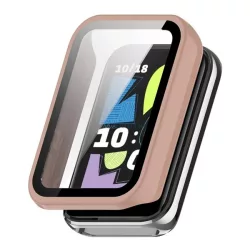  Műanyag keret (BUMPER, ütésállóság + kijelzővédő üveg) RÓZSASZÍN Honor Band 10