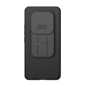 NILLKIN CAMSHIELD PRO szilikon telefonvédő (ütésállóság, kameravédő, csíkos) FEKETE Xiaomi Redmi Note 15 Pro Plus 5G