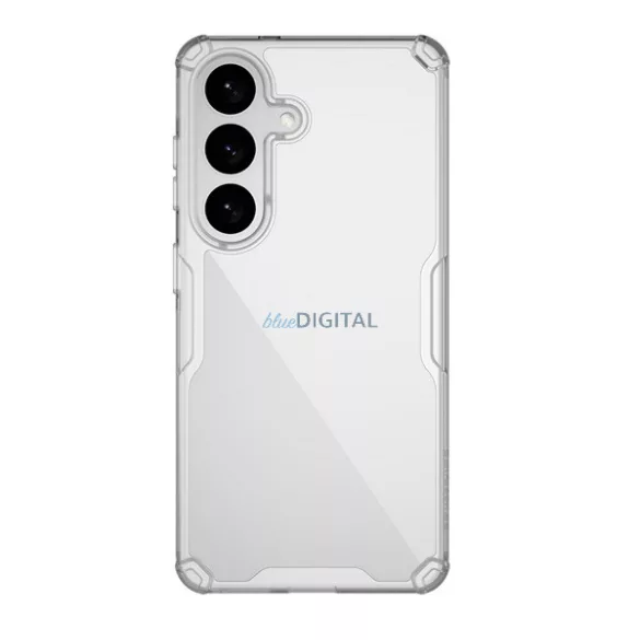 NILLKIN NATURE PRO szilikon telefonvédő (ütésállóság, légpárnás sarok) ÁTLÁTSZÓ Samsung Galaxy S26 Plus (SM-S947)