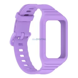   Pótszíj (egyedi méret, szilikon, ütésállóság + szilikon keret) LILA Honor Band 9, Band 10