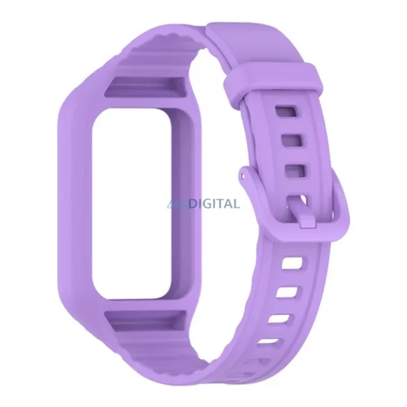 Pótszíj (egyedi méret, szilikon, ütésállóság + szilikon keret) LILA Honor Band 9, Band 10