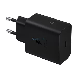 SAMSUNG hálózati töltő Type-C aljzat (60W, PD gyorstöltő) FEKETE
