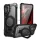 SUPCASE UNICORN BEETLE GRIP MAG defender műanyag telefonvédő (erős ütésállóság, kitámasztó, Magsafe) FEKETE Samsung Galaxy S26 (SM-S942)