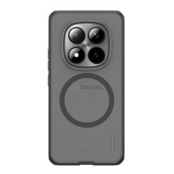   NILLKIN SUPER FROSTED PRO MAGNETIC műanyag telefonvédő (mágneses, ütésállóság, gumírozott) ÁTLÁTSZÓ/FEKETE Xiaomi Redmi Note 15 Pro Plus 5G