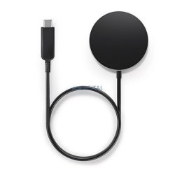   Designed for SAMSUNG töltő (Type-C, 15W, wireless, mágneses, Qi2) FEKETE
