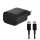 BLACKBIRD BH1497 hálózati töltő USB+Type-C aljzat (25W, PD gyorstöltő + Type-C kábel) FEKETE