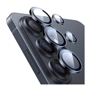 ESR ARMORITE kameravédő üveg (2.5D, 9H, EXTRA erős, csak lencse + segédkeret) FEKETE Samsung Galaxy S26 Ultra (SM-S948)