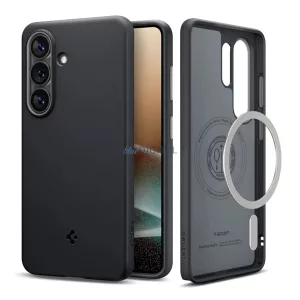 SPIGEN NANO POP szilikon telefonvédő (kameravédő, MagSafe) FEKETE Samsung Galaxy S26 Ultra (SM-S948)