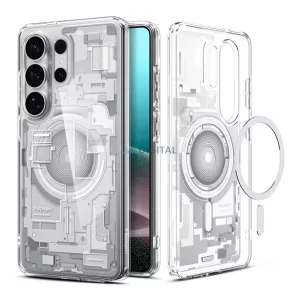 SPIGEN ULTRA HYBRID ZERO ONE műanyag telefonvédő (ütésállóság, légpárnás keret, MagSafe) FEHÉR Samsung Galaxy S26 Ultra (SM-S948)