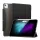 ESR ASCEND tok álló, bőr hatású (aktív FLIP, oldalra nyíló, TRIFOLD, asztali tartó, ceruza tartó) FEKETE Apple IPAD Air 13 (2025)