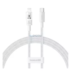   BASEUS GEM adatkábel (USB - lightning, 20W, PD gyorstöltő, cipőfűző, 200cm) FEHÉR Apple IPAD (4th Generation), IPAD Air 2, IPAD Pro 9.7