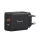 BASEUS CUBE hálózati töltő USB+Type-C aljzat (20W, GaN, PD gyorstöltő 3.0) FEKETE