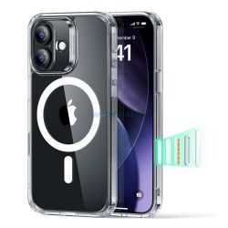   ESR CLASSIC HYBRID szilikon telefonvédő (ütésállóság, légpárnás sarok, MagSafe) ÁTLÁTSZÓ Apple iPhone 17
