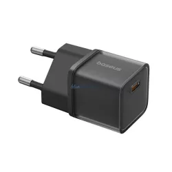   BASEUS GaN5S hálózati töltő Type-C aljzat (30W, PD gyorstöltő 3.0, GaN5S) FEKETE