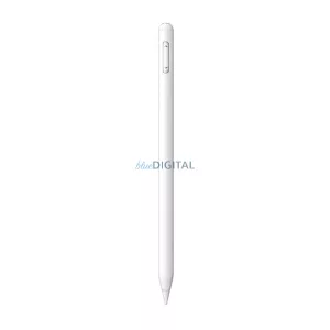 BASEUS SMOOTH WRITING 2 érintő ceruza (aktív, kapacitív, Type-C, mágneses, távirányító, Apple Pencil kompatibilis) FEHÉR Apple IPAD, IPAD 2, IPAD (3rd Generation)