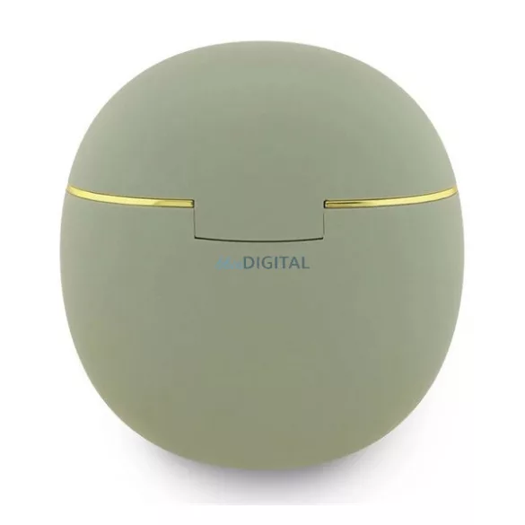 GUESS GOLD LINE TRIANGLE bluetooth fülhallgató SZTEREO (v6.0, TWS, mikrofon, IPX5 vízálló + töltőtok) KHAKI